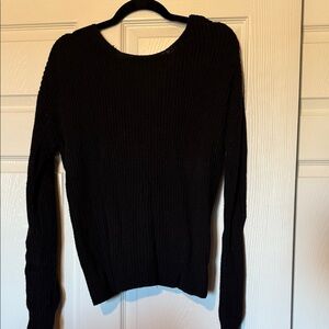 LOFT Open Back Sweater